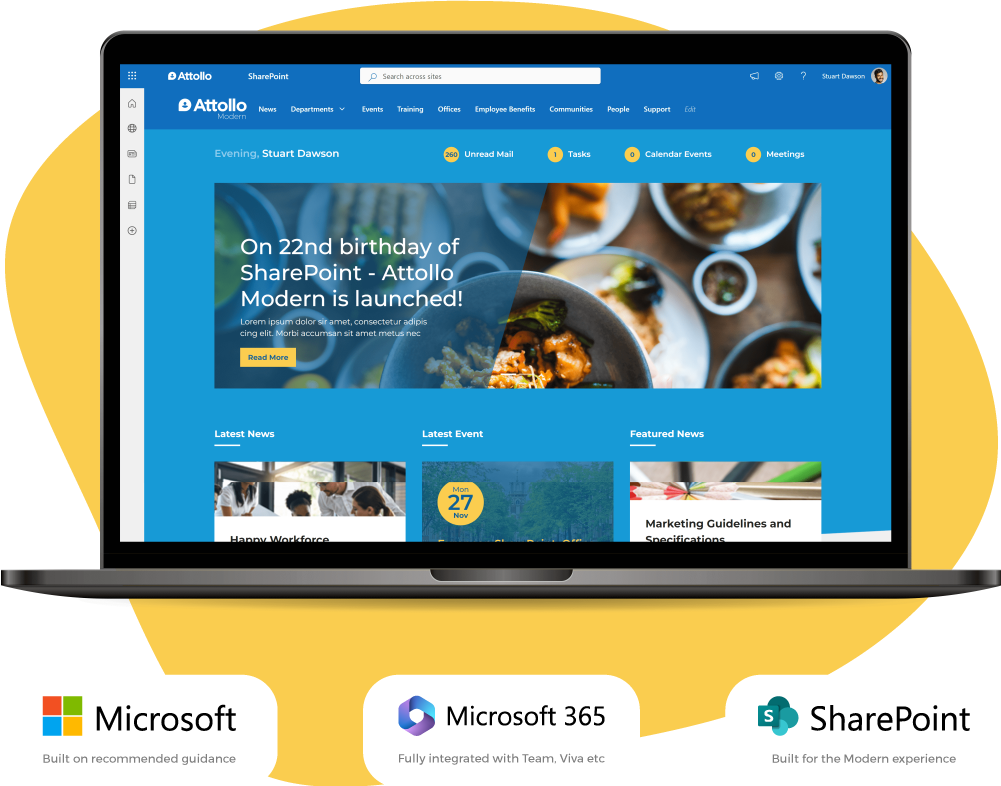 SharePoint Intranet solution for Microsoft 365 | Attollo